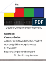 Color Palette:: Double Complimentary Harmony