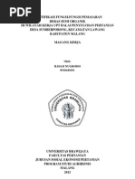 Download IDENTIFIKASI FUNGSI-FUNGSI PEMASARANBERAS SEMI ORGANIK DI WILAYAH KERJA UPT BALAI PENYULUHAN PERTANIAN DESA SUMBERPORONG KECAMATAN LAWANG KABUPATEN MALANG by Ilham Nugroho SN132174671 doc pdf