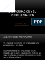 La Información Y SU REPRESENTACION