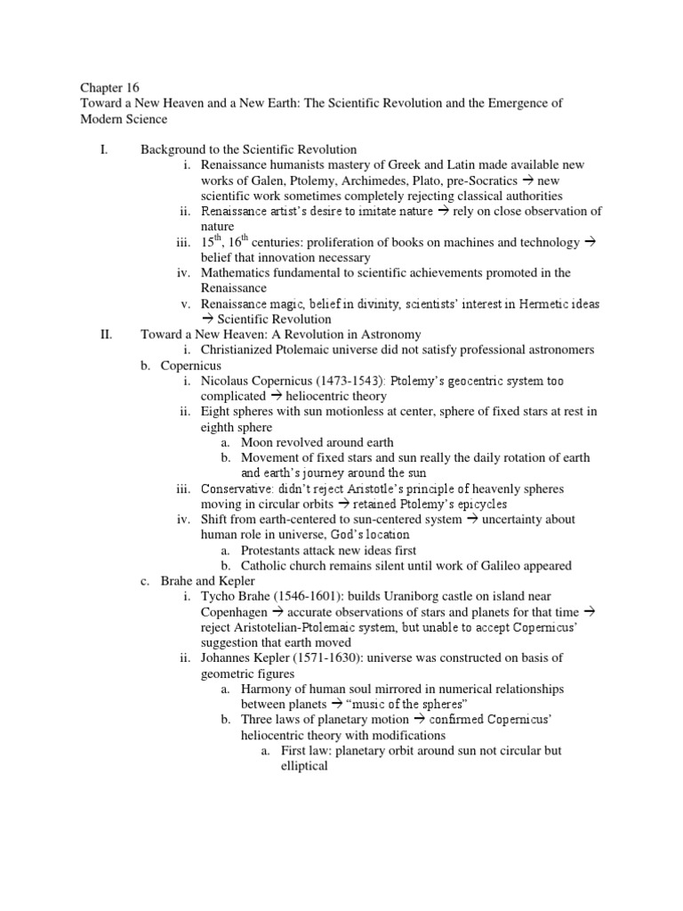 Chapter 16 Notes | PDF