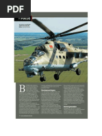 Mil Mi 24 Hind Combat Crocodile Helicopter Aerospace