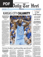 The Daily Tar Heel for March 25, 2013