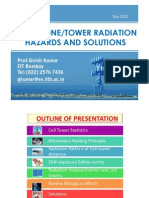 Cell Tower Radiation Report by Prof. Girish Kumar - Dec 2012