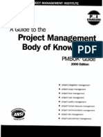 Guide To The Project Management Body of Knowledge