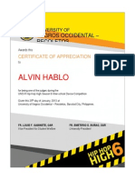 Alvin Hablo: Negros Occidental - Recoletos