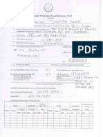 Form 15g for pf