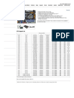 P55 Pro P55 Pro: CPU Support List