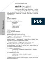 AMPHOTERICIN (Fungizone) : Handbook of Drugs in Intensive Care
