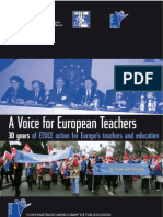 A Voice For European Teachers