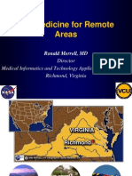 Telemedicine For Remote Areas: Ronald Merrell, MD