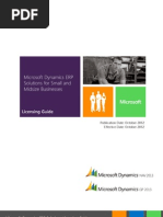 DynamicsERP PerpetualLicensingGuide Sept2012 Update