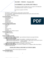 Cardiologie Curs III 13 Martie 2013