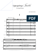 JEFF MANOOKIAN - ARMENIAN SUITE for String Orchestra - Score - 1st, 2nd and 3rd Movements]