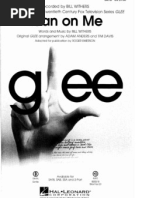 Download Glee Lean on Me SATB by Maestro Adam SN132210213 doc pdf