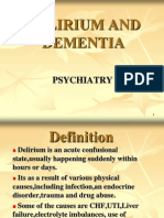 Delirium & Dementia-Class 1