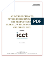 Introduction To Petroleum Refining