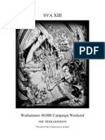 Sva Xiii: Warhammer 40,000 Campaign Weekend