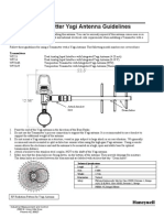 Transmitter Yagi Antenna Guidelines: Honeywell