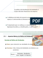 Cap 21 - Decisões de Dividendos