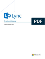 Lync Product Guide