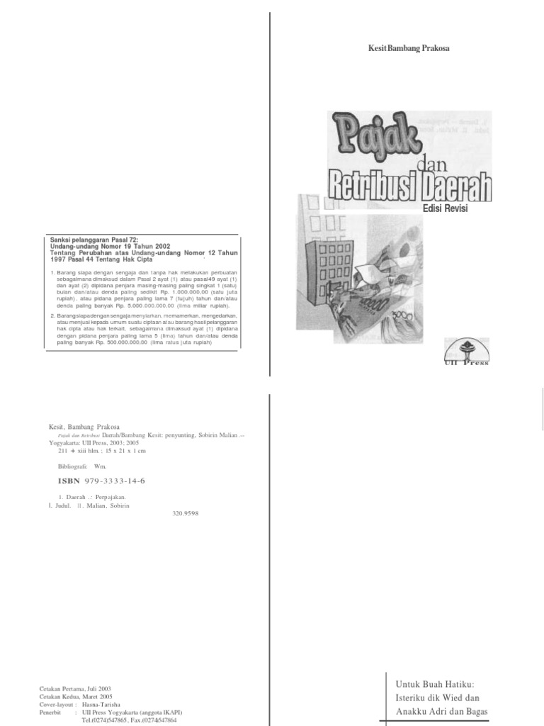 Buku Pajak Dan Retribusi Daerah