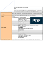 Six Sigma Green Blet - Analyse Phase