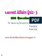 104614072 Current Affairs Quiz 3 for Upcoming Competetive Exams