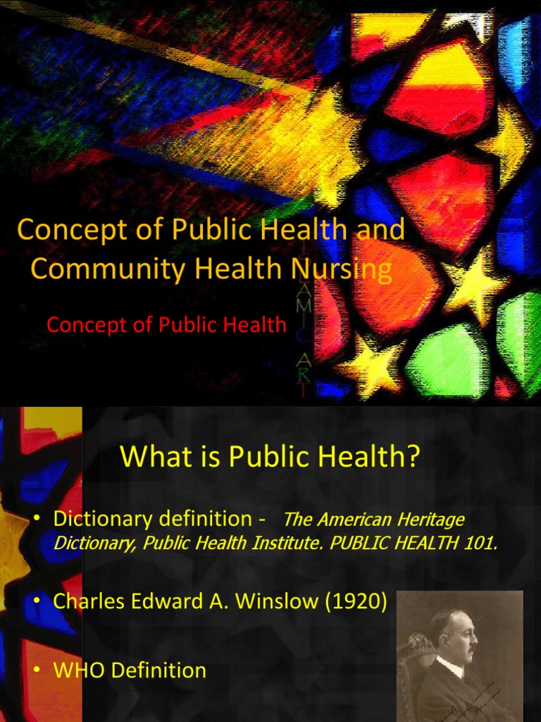 Public Health and Community Nursing Overview | PDF | Public Health ...
