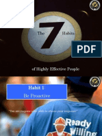 The Habits: of Highly Effective People