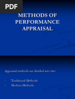 Download METHODS OF PERFORMANCE APPRAISALppt by Ghousia Islam SN132273021 doc pdf