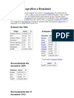 Demografiea României