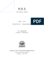 Strategic Management