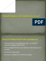 Halal Science: Advancing Food Authentication Methods