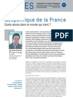 Geopolitique de La France Note D Analyse Geopolitique N° 55