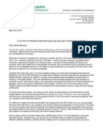 Download Open Letter to Premier from U of A Board of Governors by Mark Suits SN132297307 doc pdf