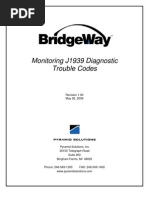 Monitoring J1939 Diagnostic Trouble Codes