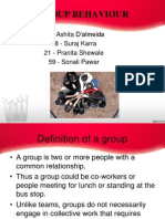 Group Behaviour (OB)