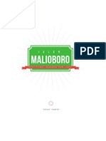 Identifikasi Suasanana Pagi di daerah Malioboro