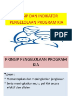 Bab II Prinsip & Indikator Pengelolaan Program Kia