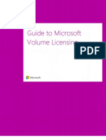 Microsoft Volume Licensing Reference Guide
