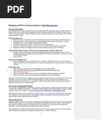 Download Blogging At EPA Guidelines by Jeffrey Levy SN13232289 doc pdf