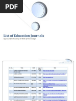Download List of Education Journals by Liber P Muoz C SN132330601 doc pdf