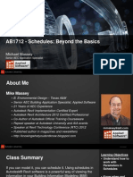 AB1712_Schedules - Beyond the Basics - Presentation