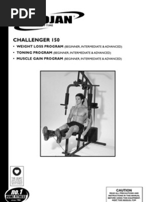 Challenger 150 Exercise Program | PDF | Aerobic Exercise | Human Anatomy