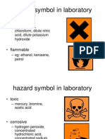Hazard Symbol in Laboratory