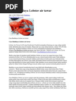 Download Cara Budidaya Lobster Air Tawar by Angga Shena Permata SN132360245 doc pdf