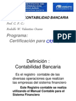 Contabilidad Bancaria para Cajeros