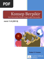 Download Konsep Berpikir - edisi cetakpdf by Sunkar E Gautama SN132364159 doc pdf