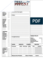 WilD6WestCharacterSheet PDF