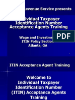 Itin Aa-Caa Online Pre-Applicationtraining